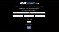 Desktop Screenshot of clicksource.com